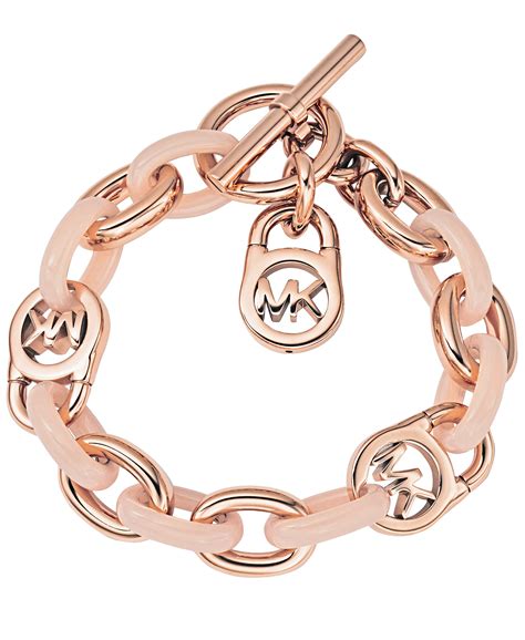 michael kors armband heritage rosegold|Women's Rose Gold Designer Bracelets .